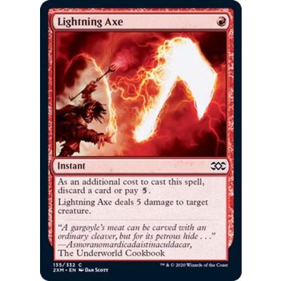 稲妻の斧/Lightning Axe《英語》【2XM】