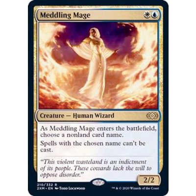 [EX+](FOIL)翻弄する魔道士/Meddling Mage《英語》【2XM】