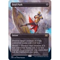 (FOIL)(フルアート)致命的な一押し/Fatal Push《英語》【2XM】