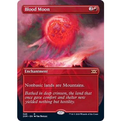 (FOIL)(フルアート)血染めの月/Blood Moon《英語》【2XM】