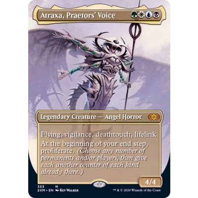 [EX+](フルアート)法務官の声、アトラクサ/Atraxa, Praetors' Voice《英語》【2XM】