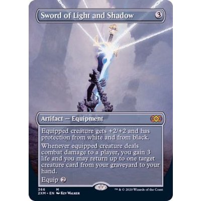 (FOIL)(フルアート)光と影の剣/Sword of Light and Shadow《英語》【2XM】