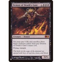[EX+]死の門の悪魔/Demon of Death's Gate《英語》【Reprint Cards(The List)】