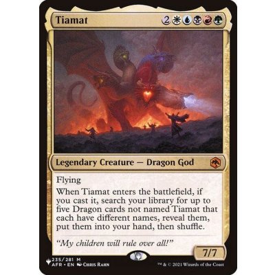 [EX+]ティアマト/Tiamat《英語》【Reprint Cards(The List)】