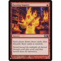 燃え立つ調査/Burning Inquiry《英語》【Reprint Cards(The List)】