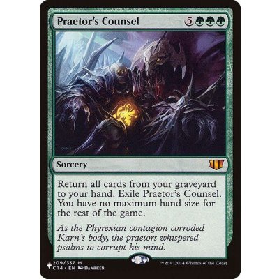[EX+]法務官の相談/Praetor's Counsel《英語》【Reprint Cards(The List)】