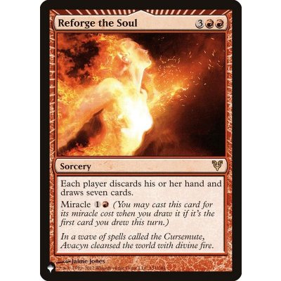 魂の再鍛/Reforge the Soul《英語》【Reprint Cards(The List)】