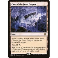 フロスト・ドラゴンの洞窟/Cave of the Frost Dragon《英語》【Reprint Cards(The List)】