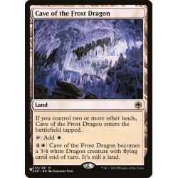 画像1: フロスト・ドラゴンの洞窟/Cave of the Frost Dragon《英語》【Reprint Cards(The List)】