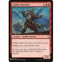 ゴブリンの戦長/Goblin Warchief《日本語》【Reprint Cards(The List)】