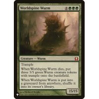 世界棘のワーム/Worldspine Wurm《日本語》【Reprint Cards(The List)】