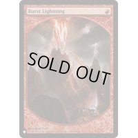 [EX]噴出の稲妻/Burst Lightning(Magic Player Rewards)《英語》【Reprint Cards(The List)】