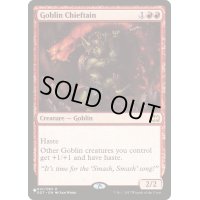 ゴブリンの酋長/Goblin Chieftain《英語》【Reprint Cards(The List)】