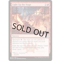 [EX+]舞台照らし/Light Up the Stage《英語》【Reprint Cards(The List)】