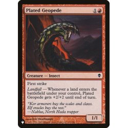 画像1: [EX+]板金鎧の土百足/Plated Geopede《英語》【Reprint Cards(The List)】