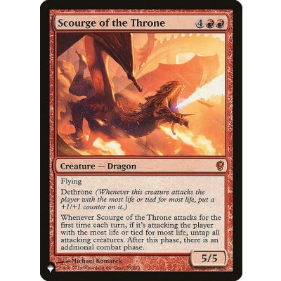 玉座の災い魔/Scourge of the Throne《英語》【Reprint Cards(The List)】