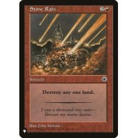 石の雨/Stone Rain《英語》【Reprint Cards(The List)】