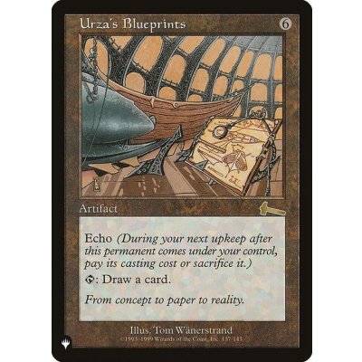 ウルザの青写真/Urza's Blueprints《英語》【Reprint Cards(The List)】