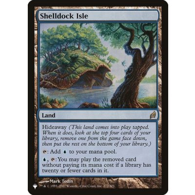 [EX+]殻船着の島/Shelldock Isle《英語》【Reprint Cards(The List)】