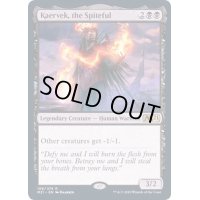 [EX+](プロモスタンプ)悪意に満ちた者、ケアヴェク/Kaervek, the Spiteful《英語》【M21】