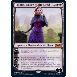 画像1: 死者を目覚めさせる者、リリアナ/Liliana, Waker of the Dead《英語》【M21】