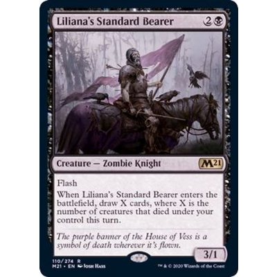 [EX+]リリアナの軍旗手/Liliana's Standard Bearer《英語》【M21】