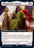 [EX+](FOIL)(フルアート)外交官、マンガラ/Mangara, the Diplomat《英語》【M21】