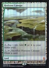 [EX](FOIL)地平線の梢/Horizon Canopy《英語》【EXP】