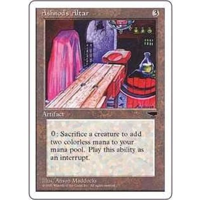 [EX+](黒枠)アシュノッドの供犠台/Ashnod's Altar《日本語》【CHR】