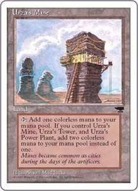 [EX+](黒枠)(Tower)ウルザの鉱山/Urza's Mine《日本語》【CHR】