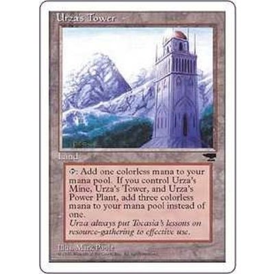 [EX](黒枠)(Mountain)ウルザの塔/Urza's Tower《日本語》【CHR】