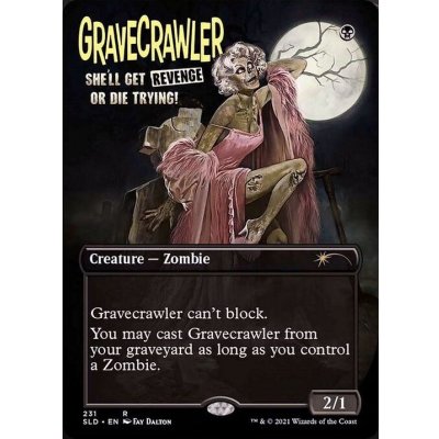 [EX+](FOIL)(231)墓所這い/Gravecrawler《英語》【SLD】
