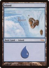 [EX+](神河)島/Island《英語》【Arena Promos】