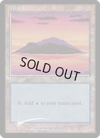 (FOIL)(ベータ)島/Island《英語》【Arena Promos】