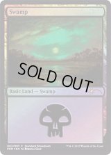 (FOIL)沼/Swamp《日本語》【Showdown】