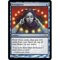 [EX+](FOIL)渦まく知識/Brainstorm《英語》【FNM Promos】