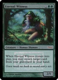 [EX+](FOIL)永遠の証人/Eternal Witness《英語》【FNM Promos】