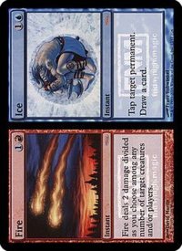 [EX+](FOIL)火+氷/Fire+Ice《英語》【FNM Promos】
