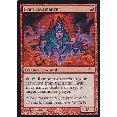 [EX+](FOIL)渋面の溶岩使い/Grim Lavamancer《英語》【Judge Promos】
