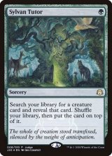 [EX+](FOIL)森の教示者/Sylvan Tutor《英語》【Judge Promos】