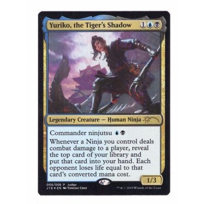 [EX+](FOIL)虎の影、百合子/Yuriko, the Tiger's Shadow《英語》【Judge Promos】