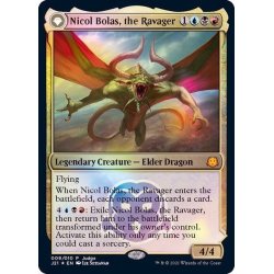 画像1: (FOIL)破滅の龍、ニコル・ボーラス/Nicol Bolas, the Ravager《英語》【Judge Promos】