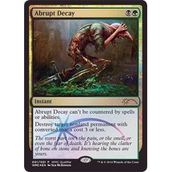 画像1: [EX+](FOIL)突然の衰微/Abrupt Decay《英語》【WMCQ Promo Cards】