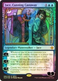(FOIL)(2018)狡猾な漂流者、ジェイス/Jace, Cunning Castaway《英語》【SDCC】
