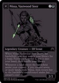 [EX+](FOIL)(2015)巨森の予見者、ニッサ/Nissa, Vastwood Seer《英語》【SDCC】