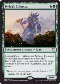 [EX+]ナイレアの巨人/Nylea's Colossus《英語》【Commander 2018】