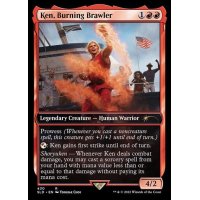 (430)Ken, Burning Brawler《英語》【SLD】