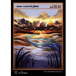 画像1: (FOIL)(325)冠雪の平地/Snow-Covered Plains《英語》【SLD】