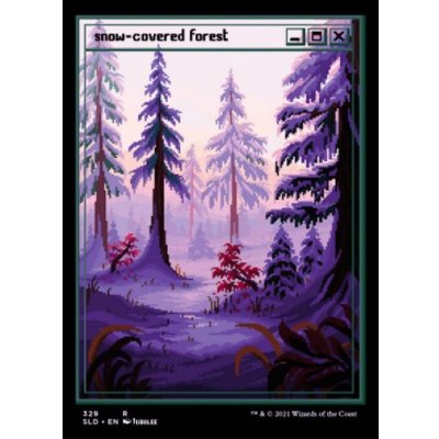 [EX+](329)冠雪の森/Snow-Covered Forest《英語》【SLD】