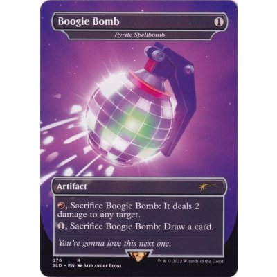 (FOIL)(676)Boogie Bomb // 黄鉄の呪文爆弾/Pyrite Spellbomb《英語》【SLD】